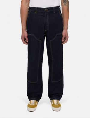 Jeans Dickies Madison Double Knee Masculino Azul Marinho | 162478257