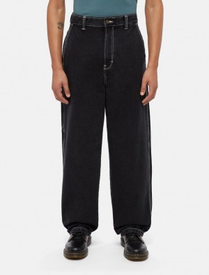 Jeans Dickies Madison Masculino Pretas | 204161779