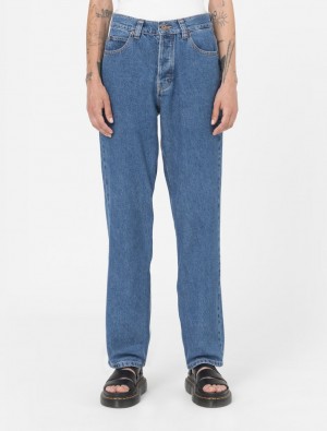 Jeans Dickies Thomasville Feminino Azuis | 993575150