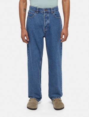 Jeans Dickies Thomasville Masculino Azuis | 949438841
