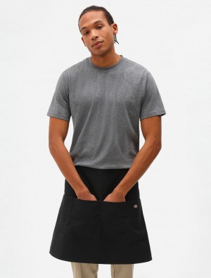 Macacão Dickies Bistro Apron Masculino Pretas | 755003059