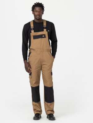 Macacão Dickies Everyday Bib And Brace Masculino Caqui | 893395762