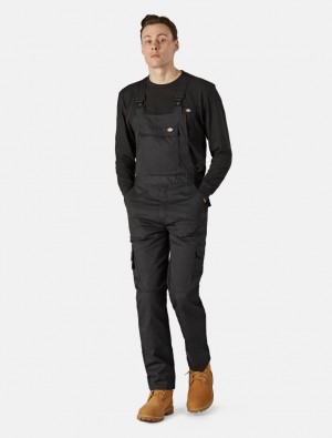 Macacão Dickies Everyday Bib And Brace Masculino Pretas | 608850963