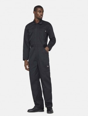 Macacão Dickies Everyday Masculino Pretas | 106108003