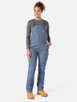 Macacão Dickies Protective Bib Feminino Azuis | 504008542