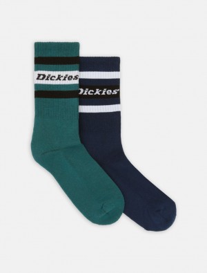 Meias Dickies Genola Masculino Verdes | 840197515