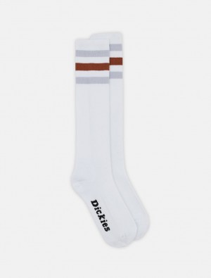 Meias Dickies Lutak Masculino Branco | 260905093