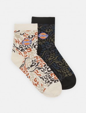 Meias Dickies Saltville Feminino Multicoloridas | 506355390