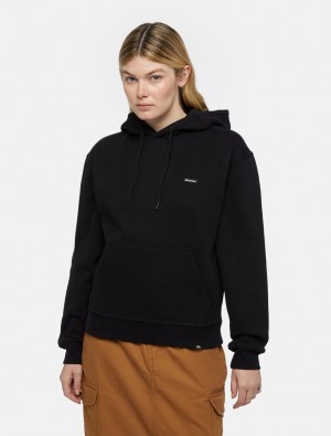 Moletom com Capuz Dickies Clancy Feminino Pretas | 991558903