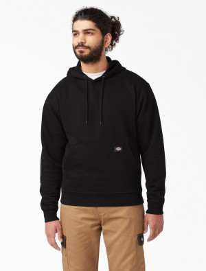Moletom com Capuz Dickies Everyday Fleece Masculino Pretas | 555937964