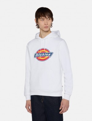 Moletom com Capuz Dickies Icon Logo Masculino Branco | 976647104