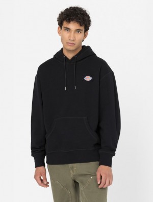 Moletom com Capuz Dickies Millersburg Masculino Pretas | 269251657