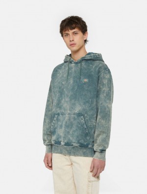 Moletom com Capuz Dickies Newington Masculino Verdes | 601688435