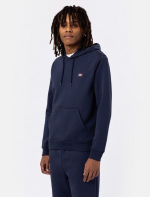 Moletom com Capuz Dickies Oakport Masculino Azul Marinho | 825043788