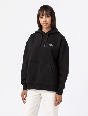 Moletom com Capuz Dickies Summerdale Feminino Pretas | 270059416