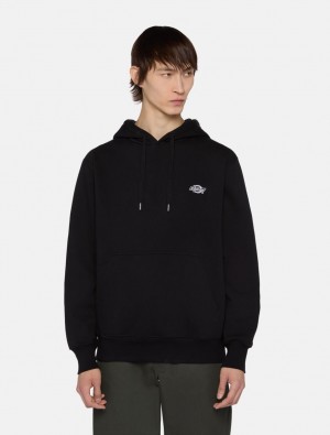 Moletom com Capuz Dickies Summerdale Masculino Pretas | 613944069