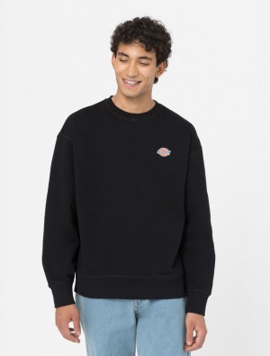 Moletons Dickies Millersburg Masculino Pretas | 955619819