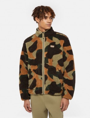 Moletons Dickies Mount Hope Camo Fleece Masculino Camouflage | 301816107