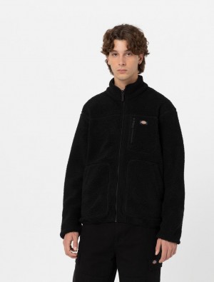 Moletons Dickies Mount Hope Fleece Masculino Pretas | 847508284