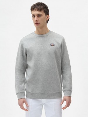 Moletons Dickies Oakport Masculino Cinzentas | 755760566