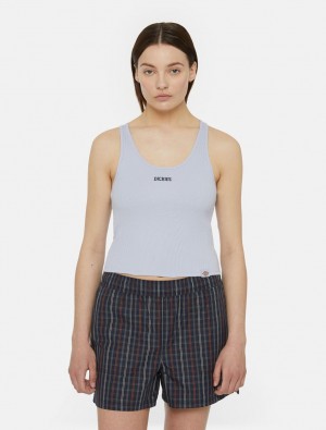Regata Dickies Yorktown Feminino Cinzentas | 945410492