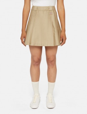 Saias Dickies Elizaville Feminino Caqui | 444539775